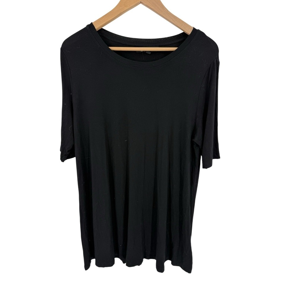Calessa Top Womens L Basic Essential Timeless Flowy Career Business Professional
